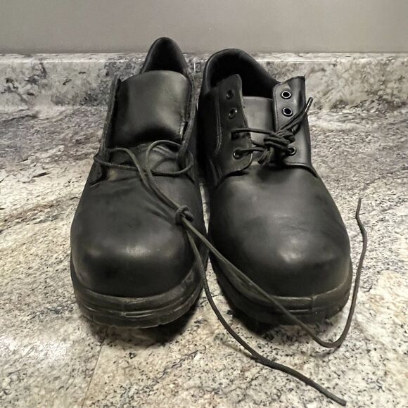 Thorogood Shoes Plain Toe Oxford Safety Toe Union‎ USA Made Boots Size 10 M New main image 6